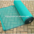 Filet vert mono d&#39;ombre de 3M X 50M HDPE pour la construction, échafaudage